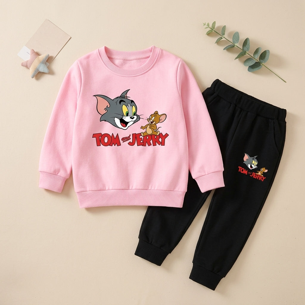 Tom & Jerry 2-Piece Kids Suit | Girls