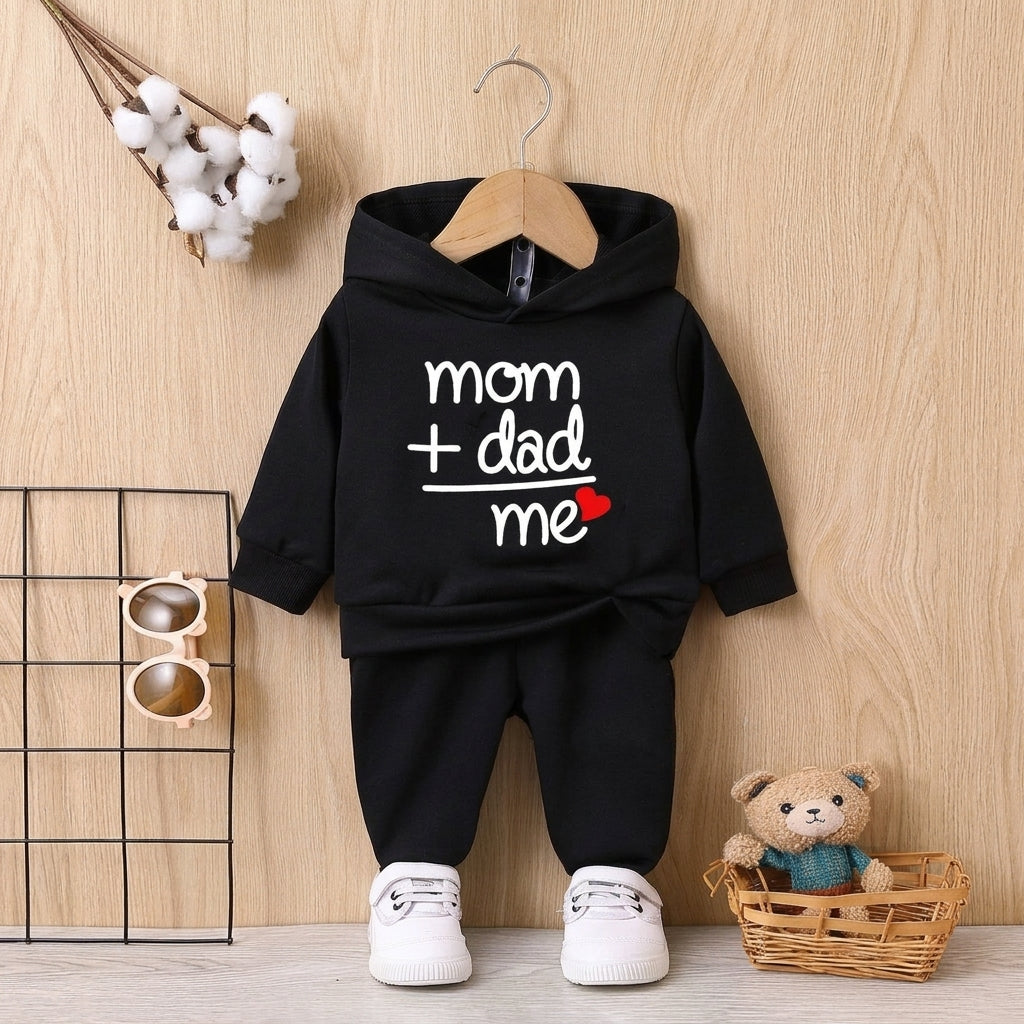 Mom & Dad 2-Piece Kids Hoodie Set | Boys